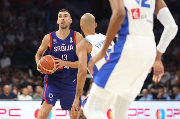 SERBIA vs FRANCE OGNJEN DOBRIC, basketball player of Serbia, during friendly match against France, at Belgrade Arena. Belgrade, 20.08.2026. photo: Ivica Veselinov MN PRESS BASKETBALL, FRANCE, SERBIA, FRIENDLY MATCH Belgrade Belgrade Arena Serbia Copyright: xIvicaxVeselinovx xMNxPressx