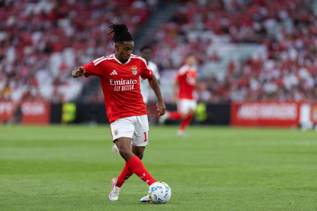 August 20, 2026, Lisbon, Lisbon, Portugal: Benfica midfielder from Luxembourg LEANDRO BARREIRO (18) in action during the game for the 1st Leg of UEFA Europa League Qualifier Playoff between Benfica and Aarhus at Estadio da Luz Soccer 2026: Benfica Vs Napoli - ZUMAs359 20260820_zsp_s359_004 Copyright: xAlexandrexdexSousax