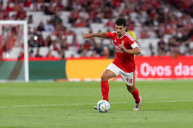 August 20, 2026, Lisbon, Lisbon, Portugal: Benfica defender from Portugal TOMAS ARAUJO (44) in action during the game for the 1st Leg of UEFA Europa League Qualifier Playoff between Benfica and Aarhus at Estadio da Luz Soccer 2026: Benfica Vs Napoli - ZUMAs359 20260820_zsp_s359_012 Copyright: xAlexandrexdexSousax
