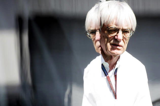 Motor, Formel 1: Bernie Ecclestone under British Grand Prix pa Silverstone