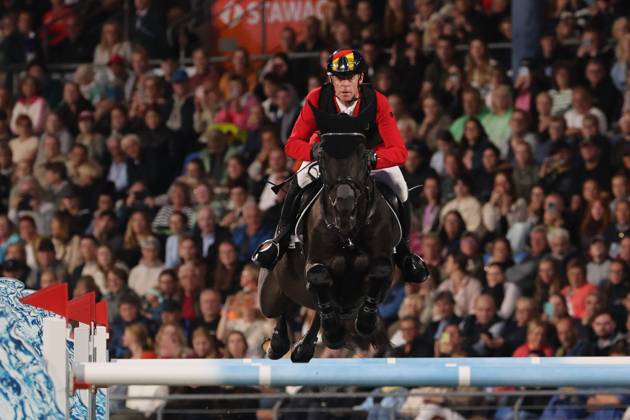 Marcus Ehning (GER, Deutschland) mit Pferd Coolio 42 , Springen, FEI Jumping World Championship, WM, Weltmeisterschaft , FEI Jumping World Championship Second Competition Ð Team Final, Mercedes-Benz Prize, Mercedes-Benz Prize, Einzel und Teamwertung, Jumping , AACHEN - FEI World Championships 2026, Weltfest des Pferdesports, Reitsport Weltmeisterschaft 2026, Aachen 2026, Welcome Home 2026, Aachener Soers, 11. bis 23. August 2026, Reitsport, 20.08.2026, Aachen Aachener Soers Deutschland