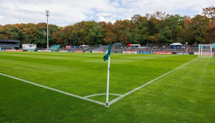 22.08.2026 - Fussball - Saison 2026 2027 - DFB Pokal Vereinspokal - 01. Runde: Viktoria Köln - 1. FC Nürnberg Nuernberg FCN ( Club ) - Sportfoto Zink DaMa - xdaxmax - regulations prohibit any use of photographs as image sequences and or quasi-video - Symbolbild Symbolfoto Feature Impression - Stadionbild Stadionpanorama Panorama - Sportpark Höhenberg
