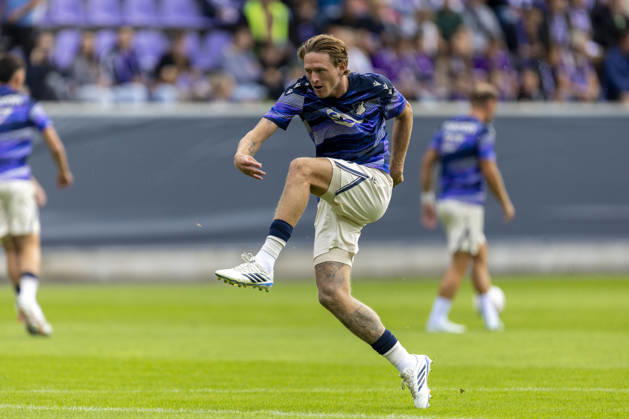 GER, Aue, Fussball, DFB-Pokal, 1. Hauptrunde, FC Erzgebirge Aue vs. TSG 1899 Hoffenheim im Bild v.l.: Wouter Burger (TSG Hoffenheim 18), warm up, Schuss 22.08.2026, EINS Erzgebirgsstadion Aue DFB REGULATIONS PROHIBIT ANY USE OF PHOTOGRAPHS AS IMAGE SEQUENCES AND OR QUASI-VIDEO, Copyright: HMBxMedia PaulxFritz
