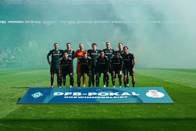 Teamfoto SV Werder Bremen GER, Lüneburger SK Hansa vs. SV Werder Bremen, Fußball, DFB-Pokal, 1. Runde, Saison 2026 2027, 22.08.2026 GER, Lüneburger SK Hansa vs. SV Werder Bremen, Fußball, DFB-Pokal, 1. Runde, Saison 2026 2027, 22.08.2026 Hamburg Copyright: xEibner-Pressefoto MarcelxvonxFehrnx EP_MFN