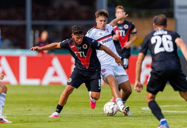 22.08.2026 - Fussball - Saison 2026 2027 - DFB Pokal Vereinspokal - 01. Runde: Viktoria Köln - 1. FC Nürnberg Nuernberg FCN ( Club ) - Sportfoto Zink DaMa - xdaxmax - regulations prohibit any use of photographs as image sequences and or quasi-video - Taylan Duman (8, FC Viktoria Köln ) Javier Fernandez (8, 1. FC Nürnberg FCN )
