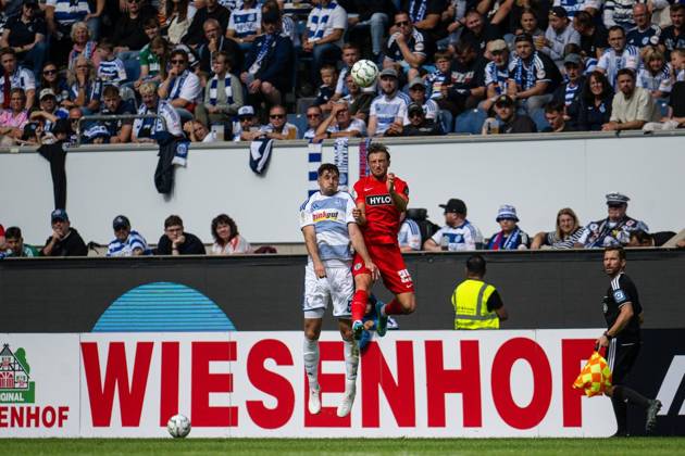 DFB-Pokal MSV Duisburg - SV Elversberg ** NUR FÜR REDAKTIONELLE ZWECKE ** EDITORIAL USE ONLY **<p>Fußball DFB-Pokal MSV Duisburg - SV Elversberg am 22.08.26 in der Schauinsland-Reisen Arena in Duisburg Tobias Fleckstein( Duisburg ) Duisburg Copyright: JakobxKlos