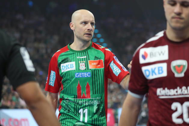 22.08.2026, xgox, Handball, Rexel Supercup 2026, SC Magdeburg - Füchse Berlin, v.l. Daniel Pettersson (Magdeburg, 11) München