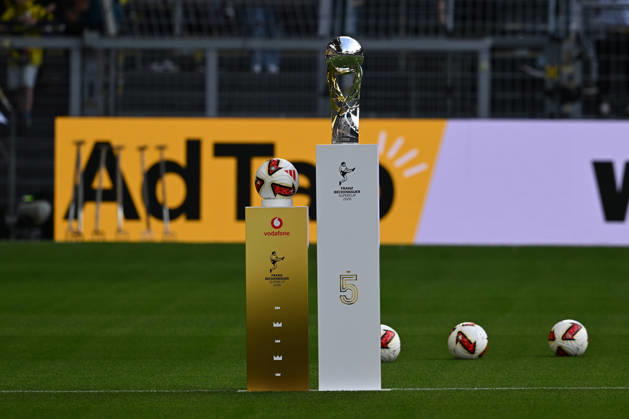 22.08.2026, xsltx, Fussball Franz Beckenbauer Supercup 2026, Borussia Dortmund - FC Bayern München v.l. Der Supercup Symbolfoto, Symbolbild (DFL DFB REGULATIONS PROHIBIT ANY USE OF PHOTOGRAPHS as IMAGE SEQUENCES and or QUASI-VIDEO) Dortmund