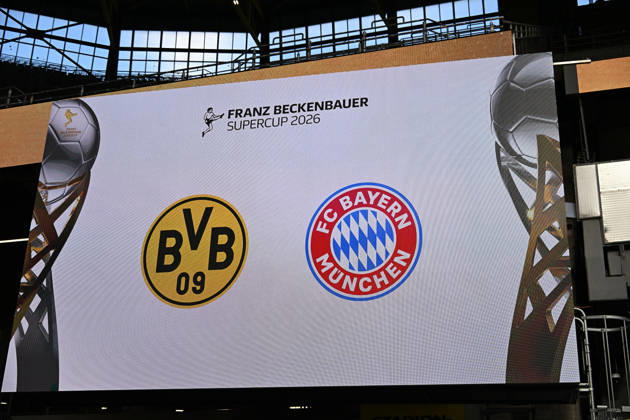 22.08.2026, xsltx, Fussball Franz Beckenbauer Supercup 2026, Borussia Dortmund - FC Bayern München v.l. Der Supercup Symbolfoto, Symbolbild (DFL DFB REGULATIONS PROHIBIT ANY USE OF PHOTOGRAPHS as IMAGE SEQUENCES and or QUASI-VIDEO) Dortmund