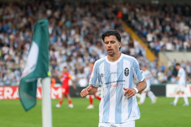 Tunay Deniz (TSV 1860 Muenchen, 10), GER, TSV 1860 Muenchen vs. Holstein Kiel, Fussball, DFB-Pokal, 1. Runde, Saison 2026 2027, 22.08.2026, DFL REGULATIONS PROHIBIT ANY USE OF PHOTOGRAPHS AS IMAGE SEQUENCES, GER, TSV 1860 Muenchen vs. Holstein Kiel, Fussball, DFB-Pokal, 1. Runde, Saison 2026 2027, 22.08.2026 Muenchen Copyright: xEibner-Pressefoto JennixMaulx EP_JML