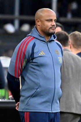 22.08.2026, xsltx, Fussball Franz Beckenbauer Supercup 2026, Borussia Dortmund - FC Bayern München v.l. Trainer head coach Vincent Kompany (FC Bayern Muenchen) (DFL DFB REGULATIONS PROHIBIT ANY USE OF PHOTOGRAPHS as IMAGE SEQUENCES and or QUASI-VIDEO) Dortmund
