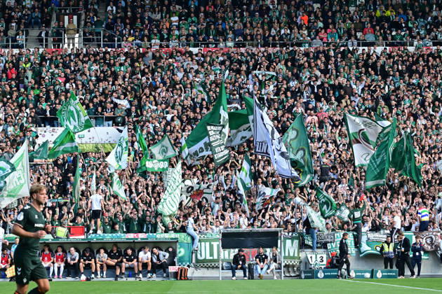 22.08.2026,GER Fußball, Männer,DFB Pokal, 1.Runde Saison 2026 2027, Hamburg, Lüneburger SK vs Werder Bremen Feature die Fans aus Bremen DFB DFL regulations prohibit any use of photographs as image sequences and or quasi-video) Hamburg Millerntorstadion Hamburg Deutschland Copyright: xnordphotoxGmbH xWitkex