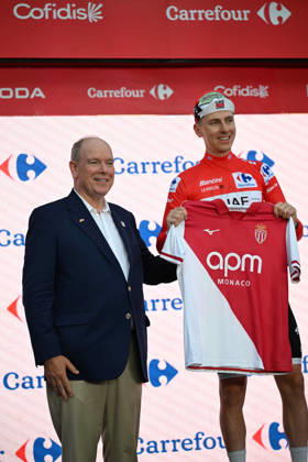 22-08-2026 Vuelta A Espana; Tappa 01 Monaco - Monaco; 2026, Uae Emirates - Xrg; Pogacar, Tadej; Principe, Alberto Di Monaco; Monaco - Montecarlo;