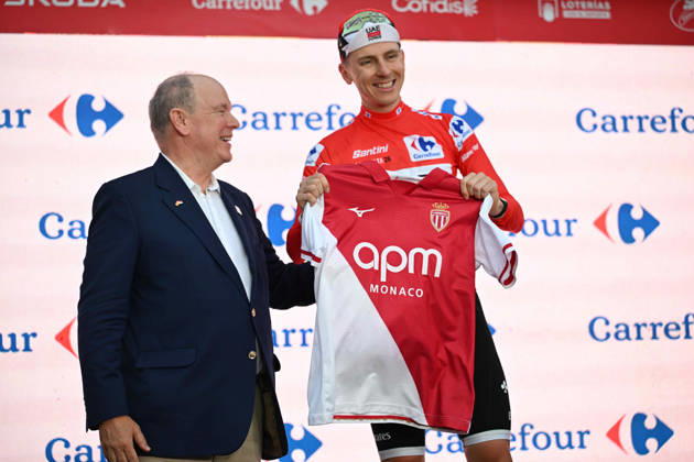 22-08-2026 Vuelta A Espana; Tappa 01 Monaco - Monaco; 2026, Uae Emirates - Xrg; Pogacar, Tadej; Principe, Alberto Di Monaco; Monaco - Montecarlo;