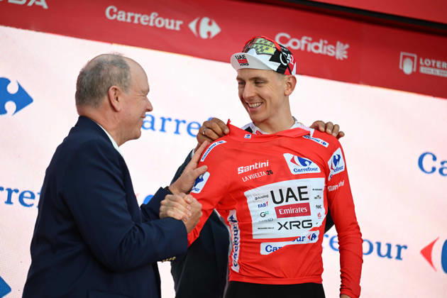 22-08-2026 Vuelta A Espana; Tappa 01 Monaco - Monaco; 2026, Uae Emirates - Xrg; Pogacar, Tadej; Principe, Alberto Di Monaco; Monaco - Montecarlo;