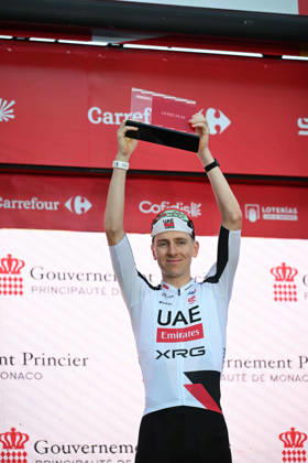 22-08-2026 Vuelta A Espana; Tappa 01 Monaco - Monaco; 2026, Uae Emirates - Xrg; Pogacar, Tadej; Monaco - Montecarlo;