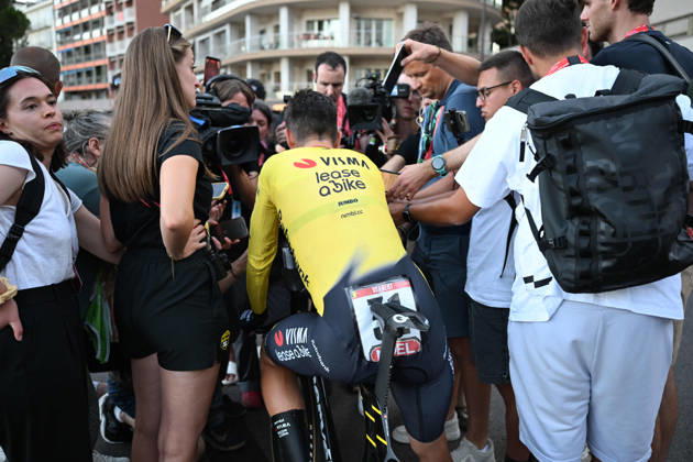 22-08-2026 Vuelta A Espana; Tappa 01 Monaco - Monaco; 2026, Visma - Lease A Bike; Van Aert, Wout; Monaco - Montecarlo;