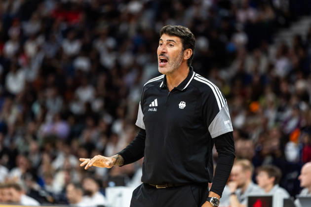 22.08.2026, GER, Turkish Airlines Supercup 2026, Hamburg, Finale, Deutschland-Kroatien Alex Mumbru (Bundestrainer Deutschland) Hamburg Barclays Arena Hamburg Deutschland