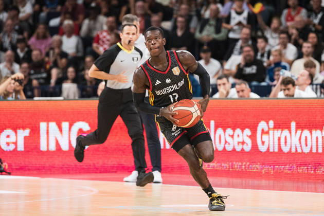 Basketball, Turkish Airlines Supercup 2026, Türkei - Kroatien, Barclays Arena (Hamburg), 22.08.2026, Finale Dennis Schröder ( 17, DEUTSCHLAND, Teamkapitän, Point Guard, Cleveland Cavaliers)
