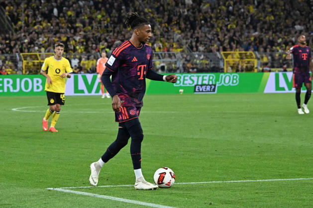 22.08.2026, xsltx, Fussball Franz Beckenbauer Supercup 2026, Borussia Dortmund - FC Bayern München v.l. Michael Olise (FC Bayern Muenchen) (DFL DFB REGULATIONS PROHIBIT ANY USE OF PHOTOGRAPHS as IMAGE SEQUENCES and or QUASI-VIDEO) Dortmund