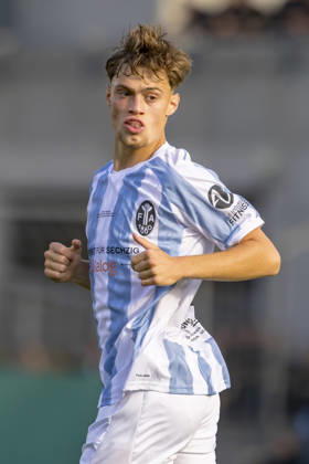 München, Deutschland 22. August 2026: DFB-Pokal - 2026 2027 - 1. Runde - TSV 1860 München gegen Holstein Kiel Im Bild: Emre Erdogan (TSV) DFB DFL regulations prohibit any use of photographs as image sequences and or quasi-video Grünwalder Stadion Bayern Copyright: xFotostandx xSchäferx