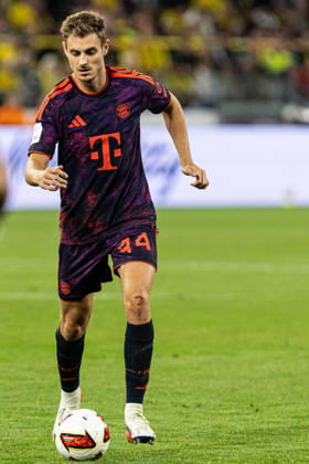 Franz-Beckenbauer-Supercup 2026: Borussia Dortmund - FC Bayern München; 22.08.2026 Josip Stanisic (FC Bayern München, 44) Franz-Beckenbauer-Supercup 2026: Borussia Dortmund - FC Bayern München; Signal Iduna Park, Dortmund; 22.08.2026 Copyright: xBEAUTIFULxSPORTS Buriakovx