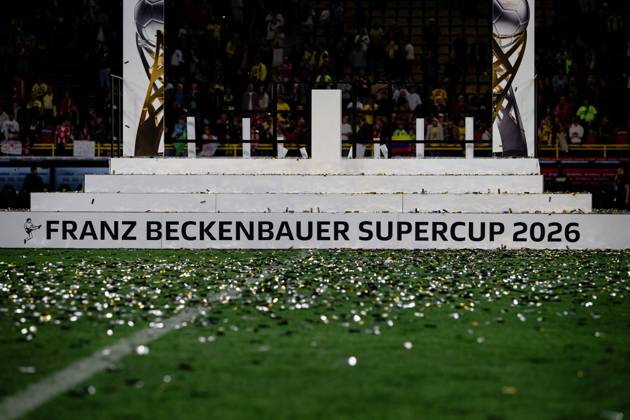 Franz Beckenbauer Supercup 20206, Borussia Dortmund vs. FC Bayern Muenchen, Fussball, Franz Beckenbauer Supercup, 22.08.2026 DFB regulations prohibit any use of photographs as image sequences and or quasi-video Dortmund Nordrhein-Westfalen Deutschland