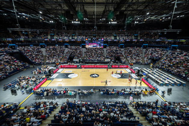 Basketball Hamburg 22.08.2026 Turkish Airlines Supercup 2026 Finale Deutschland (GER) - Kroatien (CRO) Barclay Arena Sportstätte