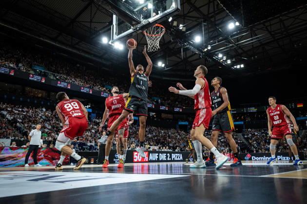 Basketball Hamburg 22.08.2026 Turkish Airlines Supercup 2026 Finale Deutschland (GER) - Kroatien (CRO) Oscar da Silva (Deutschland, No.01)
