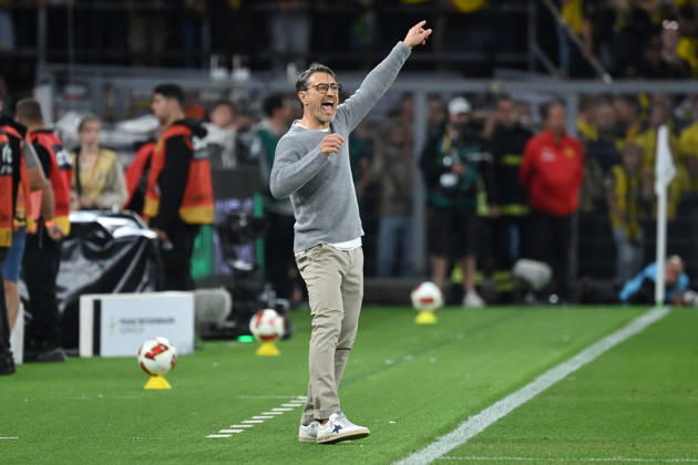 Trainer Niko Kovac (Borussia Dortmund) 22.08.2026, Fussball, Saison 2026 2027, Franz-Beckenbauer-Supercup 2026, Finale, Borussia Dortmund - FC Bayern München 1:2 DFL regulations prohibit any use of photographs as image sequences and or quasi-video Dortmund Signal Iduna Park Nordrhein Westfalen Deutschland