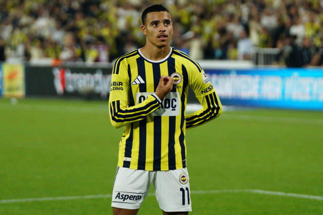 August 22, 2026, Kadikoy, Istanbul, Turkey: Mason Greenwood (C) of Fenerbahce celebrates after fourth goal during the Turkish Super League 2026 27 match between Fenerbahce and Konyaspor at the Chobani Stadium, Fenerbahce Sukru Saracoglu Sports Complex in Istanbul, Turkey, on August 22, 2026. Kadikoy Turkey - ZUMAu194 20260822_zip_u194_033 Copyright: xTolgaxUluturkx