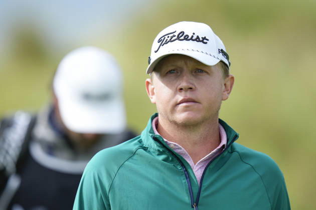 BALMEDIE, SCOTLAND - AUG 23: Albin Bergstrom (SWE) walks from the eighth tee during Round 4 at the 2026 Nexo Championship at the Trump International Golf Links, Balmedie on August 23, 2026 in Aberdeenshire, Scotland The 2026 Nexo Championship