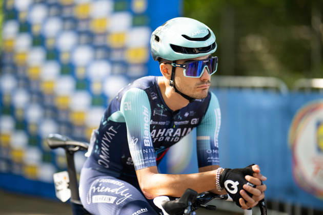 Lidl Deutschland Tour, Etappe 4, 23.08.2026 Edoardo Zambanini (ITA, Bahrain - Victorious) Heilbronn Germany Copyright: xCarlaxHilgerx
