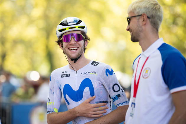 Lidl Deutschland Tour, Etappe 4, 23.08.2026 Michel Hessmann (GER, Movistar Team) Heilbronn Germany Copyright: xCarlaxHilgerx