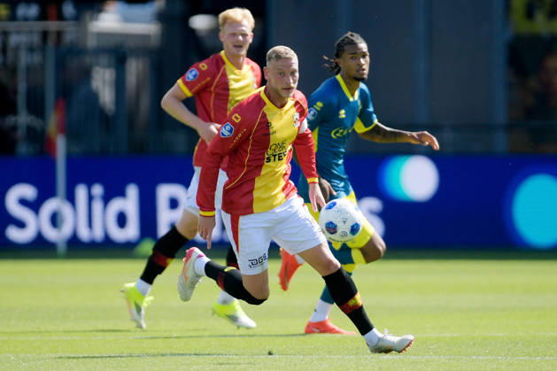 2026-08-23 Go Ahead Eagles v ADO Den Haag - VriendenLoterij Eredivisie DEVENTER, NETHERLANDS - AUGUST 23: Joris Kramer of Go Ahead Eagles during the VriendenLoterij Eredivisie match between Go Ahead Eagles and ADO Den Haag at De Adelaarshorst on August 23, 2026 in Deventer, Netherlands. Deventer De Adelaarshorst Netherlands Content not available for redistribution in The Netherlands directly or indirectly through any third parties. Copyright: xDennisxBresserx