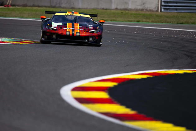 AUTO - ELMS - 4 HOURS OF SPA-FRANCORCHAMPS 2026 50 TOLEDO Custodio (usa), WADOUX Lilou (fra), AGOSTINI Riccardo (ita), Richard Mille AF Corse, Ferrari 296 LMGT3 Evo, LMGT3, action during the 4 Hours of Spa-Francorchamps, 4th round of the 2026 European Le Mans Series on the Circuit de Spa-Francorchamps from August 21 to 23, 2026 in Stavelot, Belgium - StavelotBelgium  Copyright: xFabrizioxBoldonix