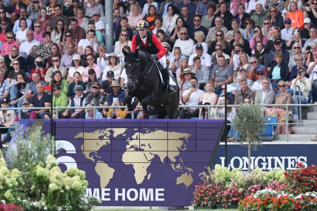 Marcus Ehning (GER, Deutschland) mit Pferd Coolio 42, FEI Jumping World Championship, WM, Weltmeisterschaft Third Competition Individual Final LONGINES-Prize, Longines-Preis, Parcourbesichtigung, Springen, Jumping, AACHEN - FEI World Championships 2026, Finale Weltfest des Pferdesports, Reitsport Weltmeisterschaft 2026, Aachen 2026, Welcome Home 2026, Aachener Soers, 11. bis 23. August 2026, Reitsport, 23.08.2026, Aachen Aachener Soers Deutschland
