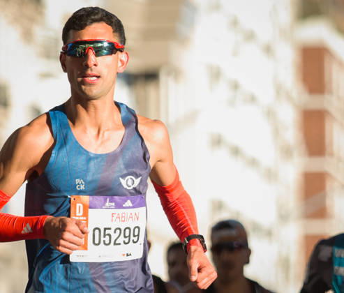 TRACK AND FIELD - Marathon - Buenos Aires 21K Half Marathon Photo by IPA ABACAPRESS.COM87731722 - Runners at the 21K Buenos Aires Half Marathon particPhoto by IPA ABACAPRESS.COMting in the street race in Argentina. Buenos Aires Argentina  Copyright: xIPAxSport ABACAx