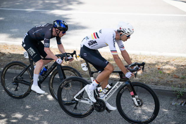 Lidl Deutschland Tour, Etappe 4, 23.08.2026 Dominik Röber (GER, Team Vorarlberg) Heilbronn Germany Copyright: xCarlaxHilgerx