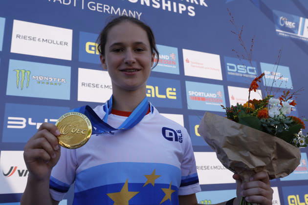 21.08.2026 Qualifikation Männer bei der BMX Freestyle Park Europameisterschaft in Darmstadt Bürgerpark Ausrichter VC Darmstadt Darmstadt Hessen Deutschland