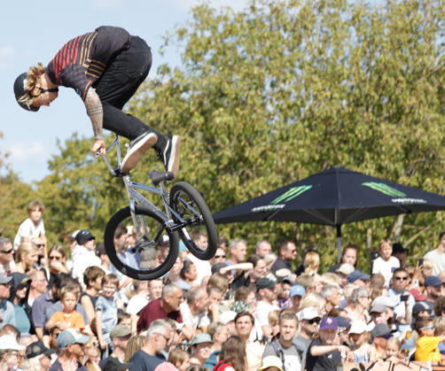 23.08.2026 Finale Männer bei der UEC BMX Freestyle Park Europameisterschaft in Darmstadt Ausrichter VC Darmstadt hier Dean Florian Darmstadt Hessen Deutschland