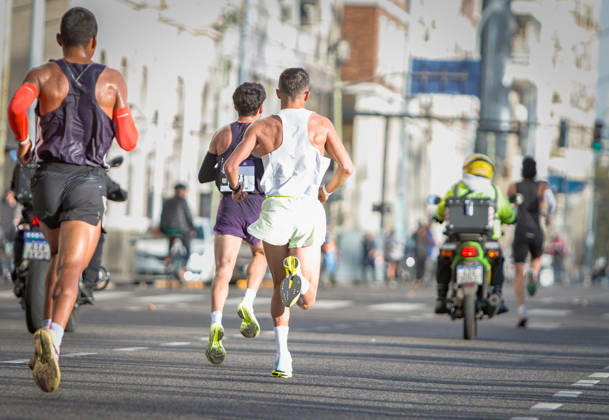 TRACK AND FIELD - Marathon - Buenos Aires 21K Half Marathon Photo by IPA ABACAPRESS.COM87735863 - Runners at the 21K Buenos Aires Half Marathon particPhoto by IPA ABACAPRESS.COMting in the street race in Argentina. Buenos Aires Argentina  Copyright: xIPAxSport ABACAx