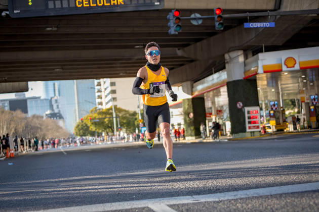 TRACK AND FIELD - Marathon - Buenos Aires 21K Half Marathon Photo by IPA ABACAPRESS.COM87735907 - Runners at the 21K Buenos Aires Half Marathon particPhoto by IPA ABACAPRESS.COMting in the street race in Argentina. Buenos Aires Argentina  Copyright: xIPAxSport ABACAx