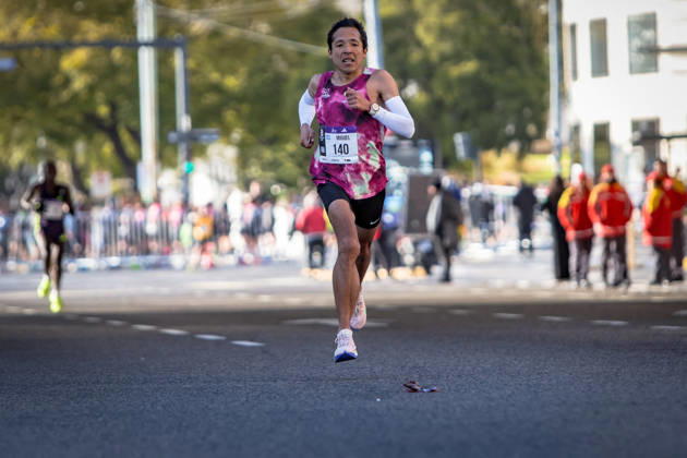 TRACK AND FIELD - Marathon - Buenos Aires 21K Half Marathon Photo by IPA ABACAPRESS.COM87735914 - Runners at the 21K Buenos Aires Half Marathon, running the street race in Argentina. Buenos Aires Argentina  Copyright: xIPAxSport ABACAx