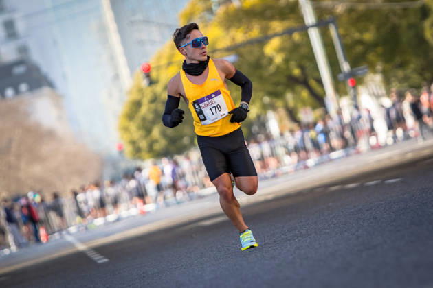 TRACK AND FIELD - Marathon - Buenos Aires 21K Half Marathon Photo by IPA ABACAPRESS.COM87735949 - Runners at the 21K Buenos Aires Half Marathon particPhoto by IPA ABACAPRESS.COMting in the street race in Argentina. Buenos Aires Argentina  Copyright: xIPAxSport ABACAx