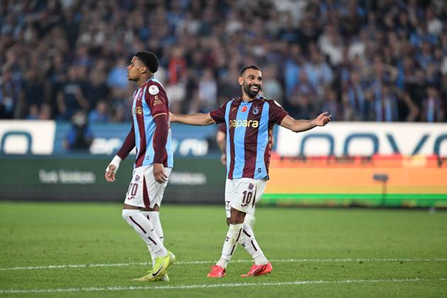 Trabzonspor v Basaksehir - Turkish Super Lig TRABZON, TURKIYE - AUGUST 23 : Mohamed Salah of Trabzonspor in action during the Turkish Super Lig match between Trabzonspor and Istanbul Basaksehir at Papara Park in Trabzon, Turkiye on August 23, 2026. Hakan Burak Altunoz Anadolu Trabzon Turkey. Editorial use only. Please get in touch for any other usage.  Copyright: x2026xAnadoluxHakanxBurakxAltunozx