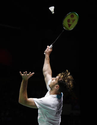 2026 BWF World Championships Men s Singles Finals: France vs Japan New Delhi, Aug 23 (ANI): France s Alex Lanier in action against Japan s Kodai Naraoka in the men s singles final match at the BWF World Championships at Indira Gandhi Indoor Stadium, in New Delhi on Sunday. NEW DELHI Delhi India Copyright: xANIx ANI_20260823308