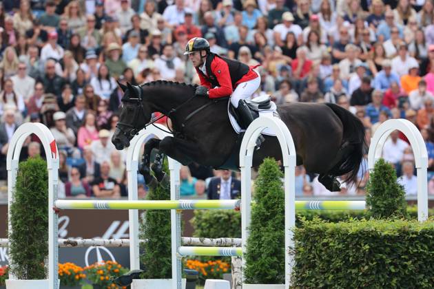 Marcus Ehning (GER, Deutschland) mit Pferd Coolio 42 , Springen, FEI Jumping World Championship, WM, Weltmeisterschaft , FEI Jumping World Championship, Competition Individual Final, Longines-Prize, Longines-Preis, Finale Einzelwertung, Jumping , AACHEN - FEI World Championships 2026, Weltfest des Pferdesports, Reitsport Weltmeisterschaft 2026, Aachen 2026, Welcome Home 2026, Aachener Soers, 11. bis 23. August 2026, Reitsport, 23.08.2026, Aachen Aachener Soers Deutschland