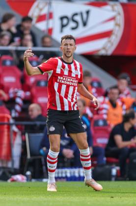 EINDHOVEN - PSV Eindhoven aanvaller Ivan Perisic tijdens de Vriendenloterij eredivisie wedstrijd tussen PSV en FC Groningen in Philips stadion op 23 augustus 2026 in Eindhoven , Nederland. -