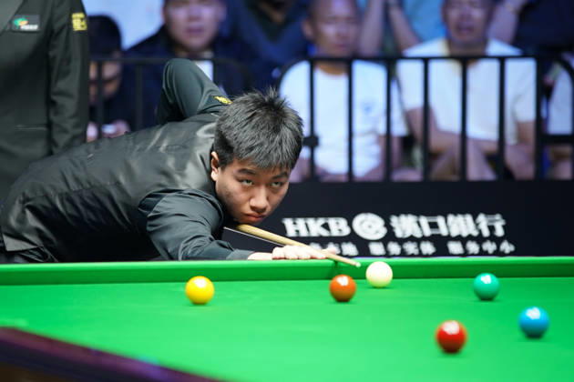 WUHAN, CHINA - AUGUST 24: Gao Yang of China plays a shot in the second round match against Zhao Xintong of China on day 2 of Wuhan Open 2026 at the Optics Valley Gymnasium of Huazhong University of Science and Technology on August 24, 2026 in Wuhan, Hubei Province of China. Copyright: xTaixChengzhex 111661852712